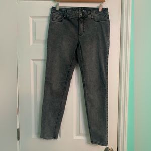 The Jegging by White House Black Market. Size 10. Black washed.